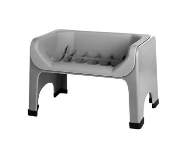 elevated feeding bowl for french bulldogs